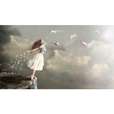 3️⃣ Uçmak – Trafik mi? O da ne? Gökyüzünde süzülerek gezerim! ?‍♀️